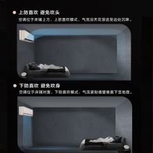 美的 KFR-35GW/BP3DN8Y-XT100(1) 旋耀/大1.5匹p/新一级变频冷暖/防直吹/WiFi智能/家用卧室挂机空调 白色（单位：台）