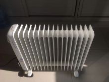 奥克斯 17B2 17片室内加热器（电热油汀 220V 2500W） 白色（单位：个）