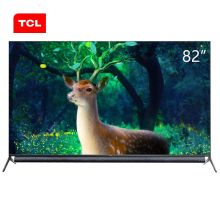 TCL 82P9 82英寸 3+32GB大内存原色高色域无边全面屏平板电视 (单位:台) 黑色