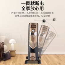 先锋 DS9213 1200W-2600W 油汀电暖器 取暖器 家用 黑色 (单位:台)