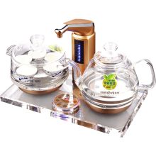 金灶 B8 370*220*270mm 全智能自动上水电热水壶（玻璃茶具套装）  香槟色（单位：套）