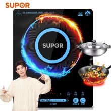 苏泊尔（SUPOR) SDHCB8E45-210S 黑晶面板防水 电磁炉 黑色 （单位：个）