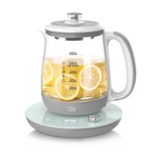 小浣熊 H7 带过滤筒煮茶器/养生壶1.8L大容量 灰色（单位：台）