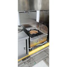 捷达 700*700*400mm 燃气单头矮汤炉带鼓风机 原色（单位：台）