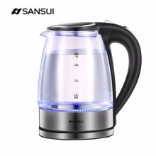山水 JM-SSH1802 高硼硅玻璃电热水壶 银黑色（单位：个）