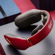 SKG 4098 黄金热敷镀金颈部按摩仪(至尊款) 红色（单位：个）