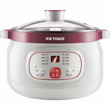 天际(TONZE) DGD18-18CG 1.8L 隔水炖/电炖锅 白色(单位：台)
