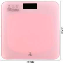 得力 86100 锂电款 体重秤 粉（单位：台）