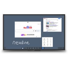 newline会议平板 锐系列 75英寸 4K视频会议大屏 交互电子白板 教学一体机 会议一体机 TT-7519VNC黑色（单位:台）