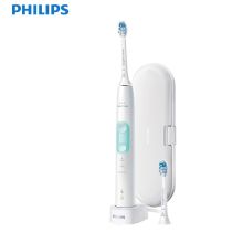 飞利浦/PHILIPS  HX6857成人声波震动 电动牙刷 三种洁牙模式YC 白色