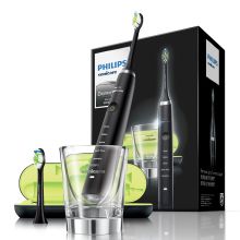 飞利浦/PHILIPS  HX9352/04钻石系列黑钻 电动牙刷 成人声波震动YC 黑色