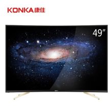 康佳 QLED49S61U 49英寸 4k智能wifi网络 曲面液晶电视 黑色（单位：台）