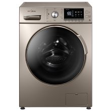 美的（Midea） MD100-1431DG 洗烘一体10公斤变频全自动高端滚筒洗衣机 金色(单位：套）