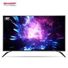 夏普 XLED-40SF480A 40英寸 智能WIFI平板电视机 黑色（单位：台）