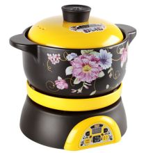 益美 YM-D25F 陶瓷电火锅 典雅黑 （单位:个）