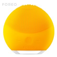 斐珞尔 FOREO 露娜 LUNA 迷你MINI 2代 电动洁面仪 毛孔清洁电子美容仪 硅胶 清洁器洗脸刷 向日葵黄