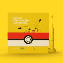 艾优/Apiyoo Pokemon 电动牙刷 皮卡丘成人声波 撒哈拉黄