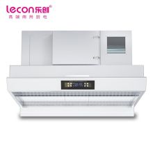 乐创 LC-J-CEP6500S-202111170014 - 商用油烟机 6500风量大吸力自动吸油烟机高效水电净化一体机风量：6500m³/h 额定功率：2.2KW 额定电压：380V 规格尺寸：2200*1350*1100mm