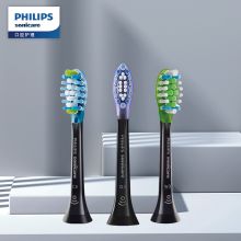 飞利浦 PHILIPS 电动牙刷头HX9063/32 智臻美白标准型3支装 适用钻石亮白智能系列牙刷HX9924 HX9954