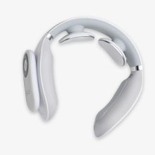 SKG  4098蓝牙款 按摩设备 颈椎肩颈按摩器 经络电脉冲护颈仪  白色