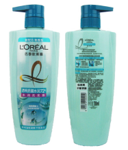 欧莱雅/LOREAL 透明质酸水润洗发露700ml . 控油温和去头屑无硅油 1瓶