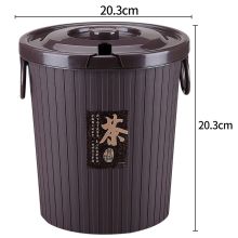 梦庭 7L 茶渣桶 滤茶桶茶水桶茶盘排水桶茶具废水桶茶叶垃圾桶茶漏管 (单位：个）