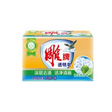 雕牌 202g*2块*6组 (12块） 透明皂 洗衣皂 深层去渍 青柠飘香（单位：组）