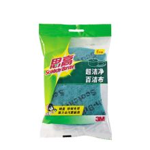 思高 6105 百洁擦抹布 绿色 5个/袋 （单位：袋）