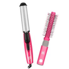 沙宣 VS72081008PCN 25cm卷直发器+mini卷发棒 套装 粉色（单位：套）