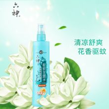 六神 180ml 清新花香 喷雾驱蚊花露水 驱蚊水 户外防蚊液 30瓶/箱（单位：箱）