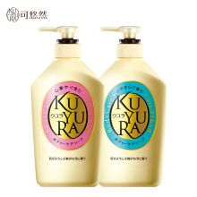 可悠然（KUYURA） 欣怡幽香550ml+恬静清香550ml 1100mL沐浴乳套装 配色(套）