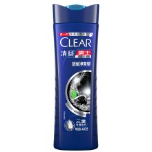 清扬 400ml 男士去屑洗发露活炭净爽型 蓝瓶（单位：瓶）