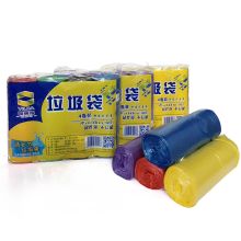 厕泡泡 45*60cm 小号背心式垃圾袋 100只/包 黑色（单位：包）