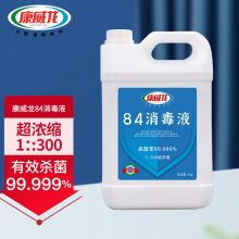 康威龙 84消毒液5kg装 杀菌多用途除菌水大桶装 （单位：桶）白色