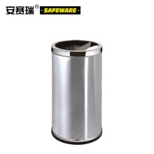 安赛瑞 24436 不锈钢半开垃圾桶38×73cm（单位：个）