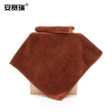 安赛瑞 27056 多用途吸水加厚百洁布30×30cm 10条装（单位：包）咖色