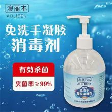 澳丽本 500ml 免洗洗手消毒凝胶（单位：瓶）