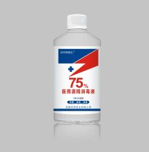百年修医生75%医用酒精消毒液 500ml 透明(单位：瓶）