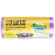 得力(deli) 9584 50*60cm 30个/卷 1卷/包 加厚型垃圾袋 (计价单位：包) 混色