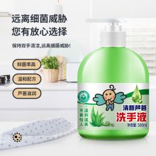 FLYING TOT 飞行托托 500ml 清新芦荟 洗手液 绿色（单位：瓶）