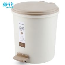 茶花 QJGJ.28.1502 1个装 垃圾桶 白(单位：个)