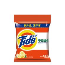 汰渍 净白去渍洗衣粉 (柠檬清新型) 1.36千克/袋 (6袋/组) （单位：组）