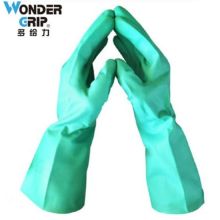 多给力(Wonder Grip) OP-358 12双 绿色丁腈橡胶防化耐油酸碱溶剂厨房洗碗劳保防护手套 9/L 绿色(单位：袋)