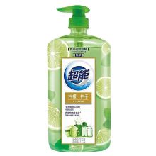 超能 1kg 加浓离子去油柠檬护手 洗洁精（单位：瓶）