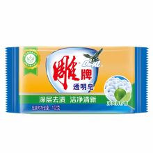 雕牌 102g 净爽清柠香 洗透明皂（单位：块）