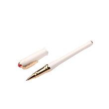 毕加索（pimio） PS-986 珍珠白宝珠笔/签字笔0.5mm 黑(单位：支)