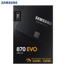 三星（SAMSUNG）MZ-77E1T0B 1TB SSD固态硬盘 SATA3.0接口 870 EVO（单位：个）