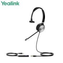 亿联 Yealink UH36Mono 单耳头戴式办公耳机 呼叫中心话务耳麦 客服降噪耳机(USB接口兼容Teams)  单位:个