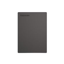 东芝 TOSHIBA Slim系列 2.5英寸 金属纤薄加密款 移动硬盘 USB3.0 2TB 黑色