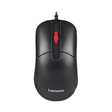 联想 LENOVO M22 有线办公鼠标 黑色